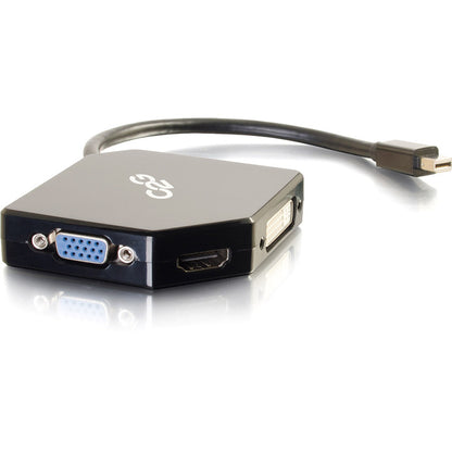 C2G Mini DisplayPor to HDMI, VGA or DVI Adapter - M/F