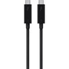 Belkin Thunderbolt 3 Cable (USB-C to USB-C) (100W) (6.5ft/2m) F2CD085bt2M-BLK
