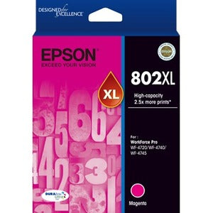 Epson DURABrite Ultra 802XL Original Ink Cartridge - Magenta