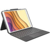 Logitech Combo Touch Keyboard/Cover Case for 10.2" Apple, Logitech iPad (7th Generation) Tablet - Graphite