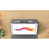 Logitech Combo Touch Keyboard/Cover Case for 10.2" Apple, Logitech iPad (7th Generation) Tablet - Graphite