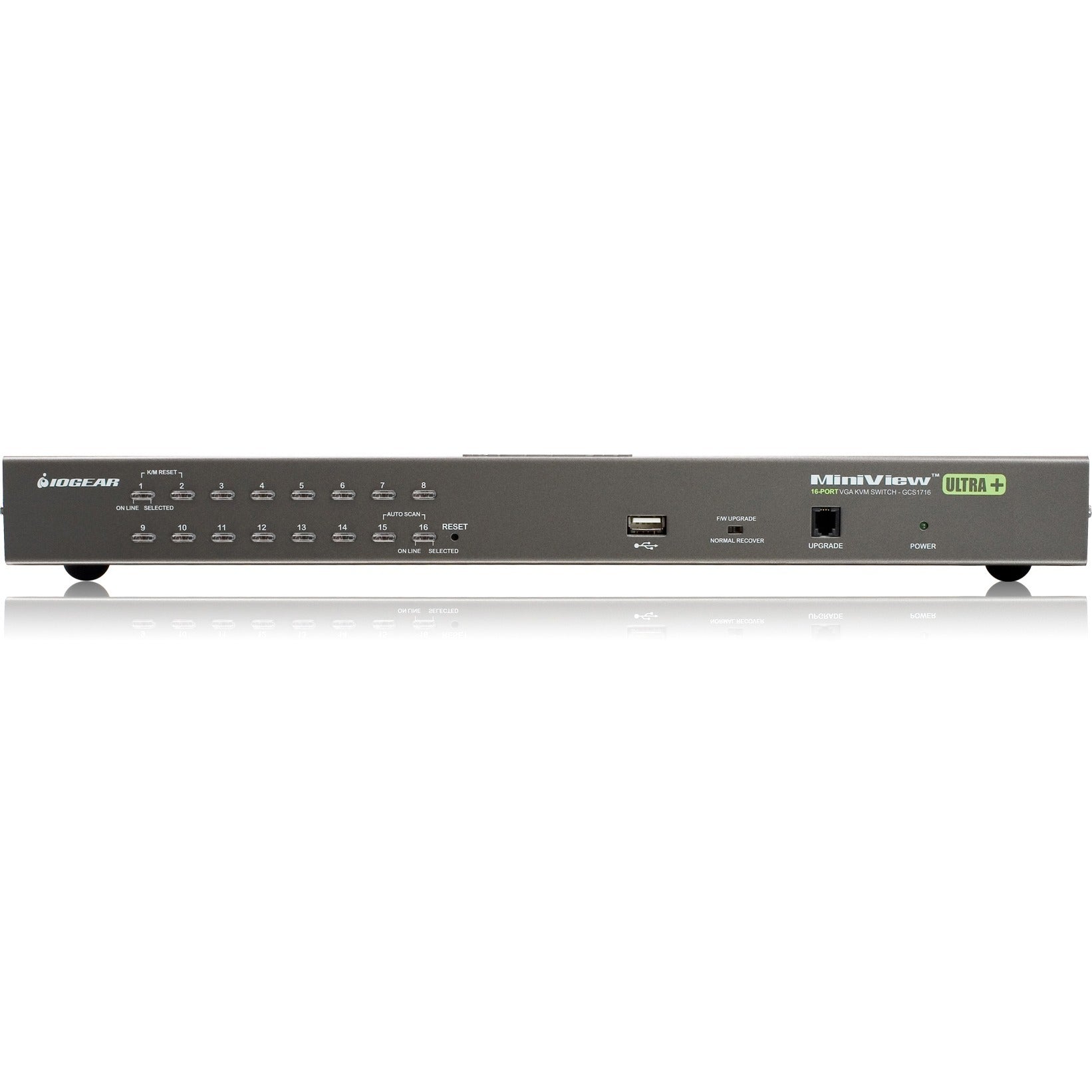 IOGEAR GCS1716 16-Port USB PS/2 Combo KVM Switch