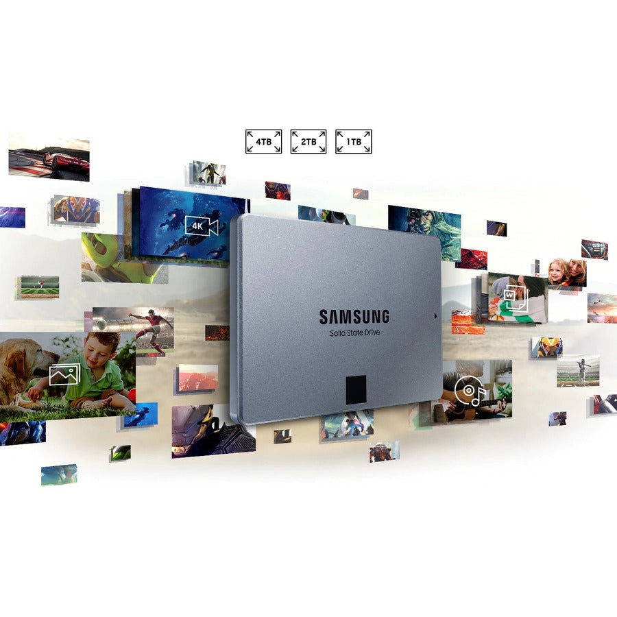 Samsung SSD 870 EVO, 4 TB, Form Factor 2.5”, Intelligent Turbo