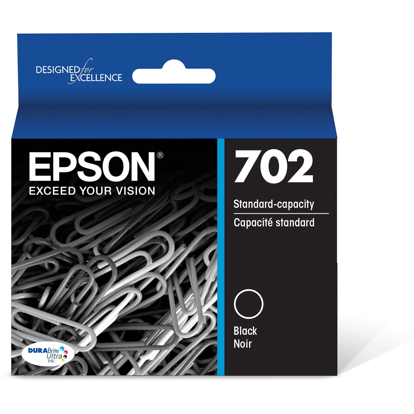 Epson DURABrite Ultra T702 Original Ink Cartridge - Black