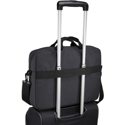 Case Logic Huxton Carrying Case (Attach&eacute;) for 10.1" to 15.6" Apple iPad Notebook - Black