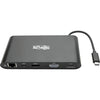 Tripp Lite USB C Docking Station 4k USB Hub HDMI VGA mDP Gbe Charging Black, USB Type C, USB-C, USB Type-C