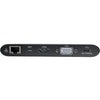 Tripp Lite USB C Docking Station 4k USB Hub HDMI VGA mDP Gbe Charging Black, USB Type C, USB-C, USB Type-C