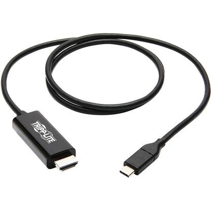 Tripp Lite USB C to HDMI Adapter Cable USB 3.1 Gen 1 4K M/M USB-C Black 3ft
