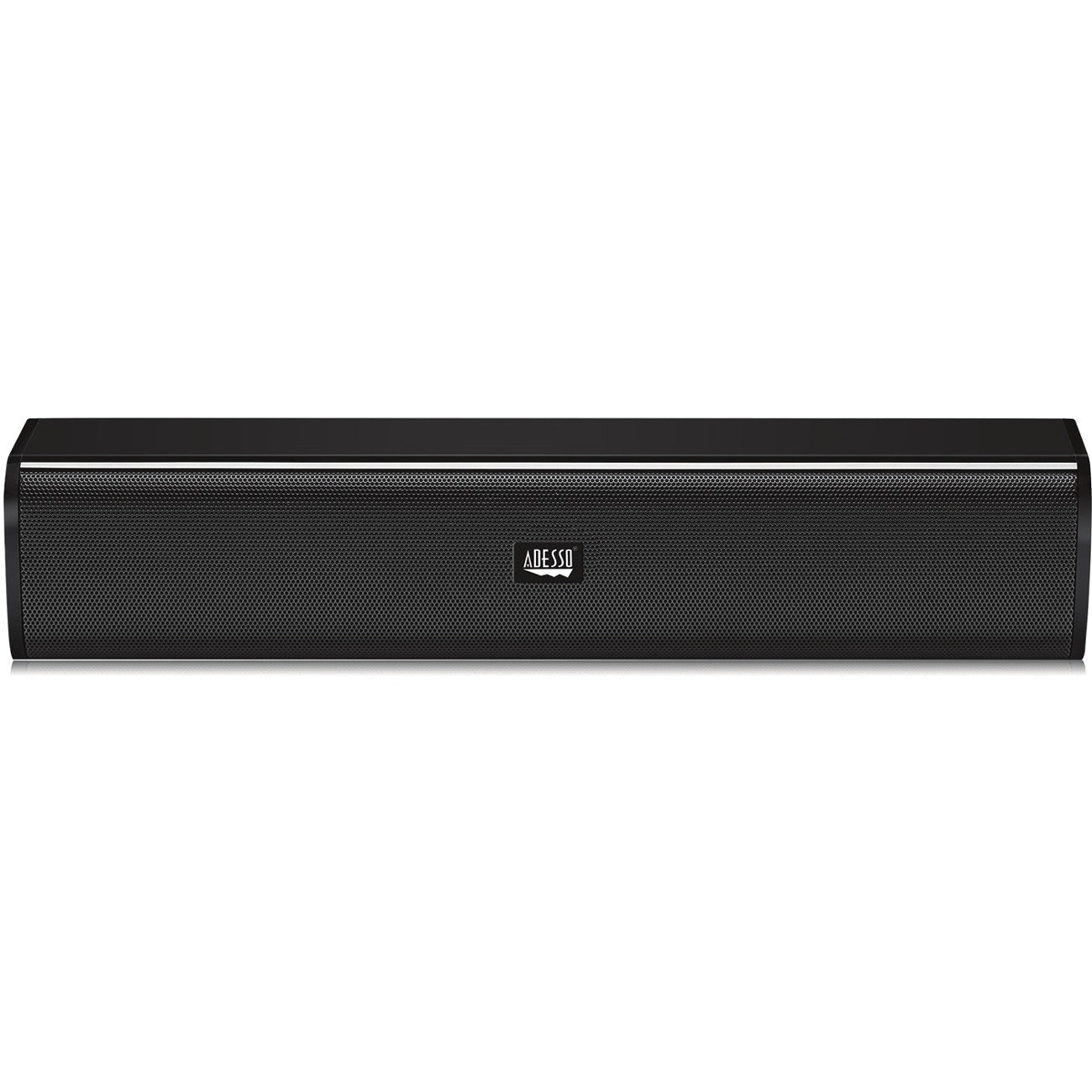 Adesso Xtream S5 USB-Powered Desktop Computer Sound Bar Speaker with Dynamic Sound- 5W x 2 - Portable