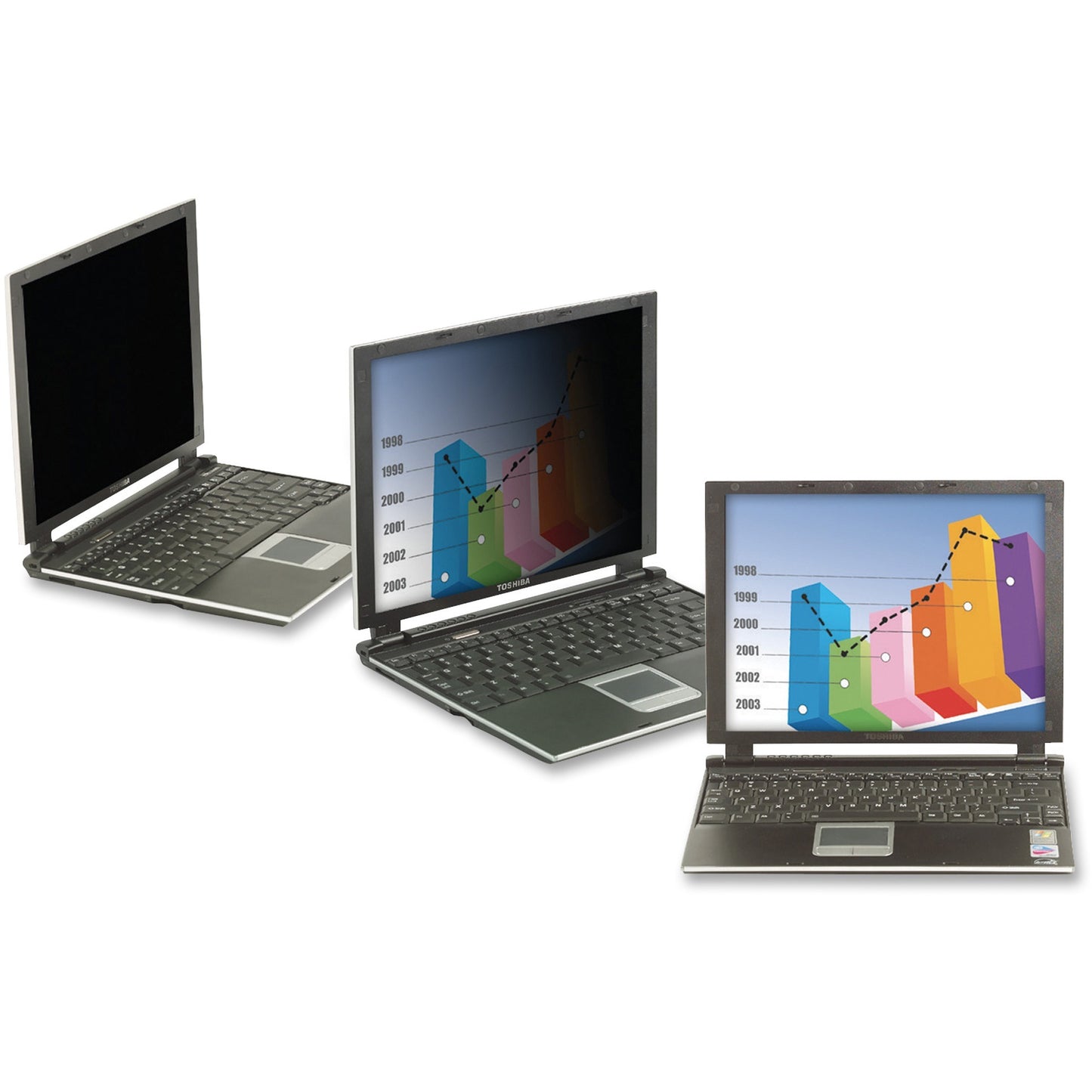 3M Privacy Filter Black - For 15.6" Widescreen LCD Notebook - 16:9 - Dust Resistant, Scratch Resistant - For 15.6" Widescreen LCD Notebook - 16:9 - Dust Resistant, Scratch Resistant