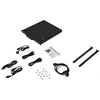 StarTech.com Rackmount KVM Console - 1U 17" LCD Monitor Single Port VGA KVM Server Rack Drawer includes Cables & Hardware - USB Support