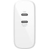 Belkin BOOST&uarr;CHARGE Dual USB-C PD GaN Wall Charger 68W