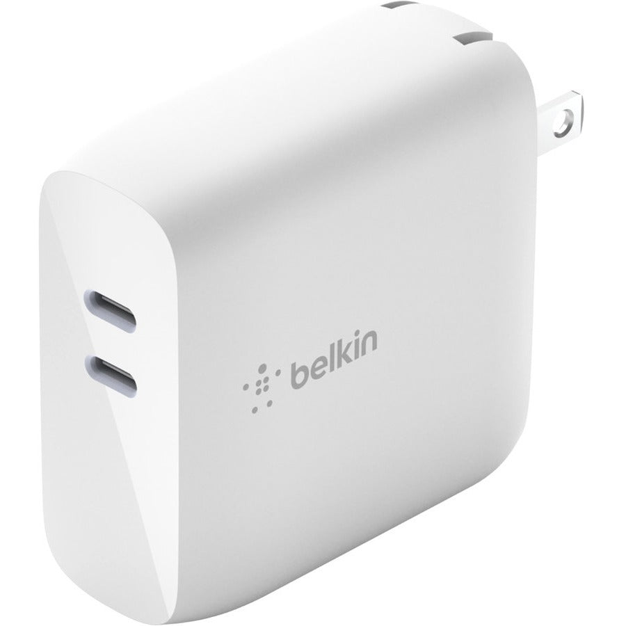 Belkin BOOST&uarr;CHARGE Dual USB-C PD GaN Wall Charger 68W