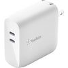 Belkin BOOST&uarr;CHARGE Dual USB-C PD GaN Wall Charger 68W
