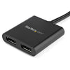 StarTech.com 2-Port Multi Monitor Adapter, DisplayPort 1.2 MST Hub, Dual 4K 30Hz, Video Splitter for Extended Desktop Mode, Windows Only
