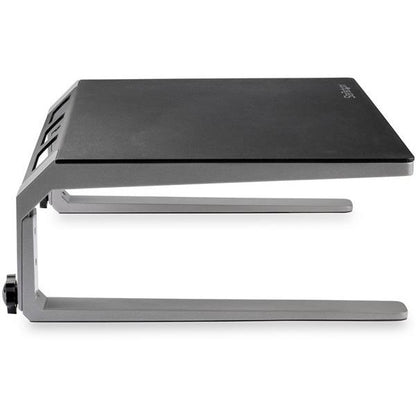 StarTech.com Monitor Riser Stand - For up to 32" Monitor - Height Adjustable - Computer Monitor Riser - Steel and Aluminum - Monitor Shelf with Three Height Settings
