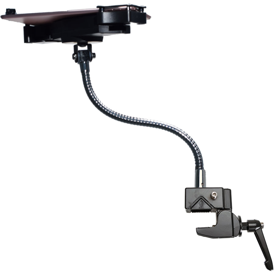 CTA Digital Heavy-Duty Gooseneck Clamp Stand For 7-13In Tablets