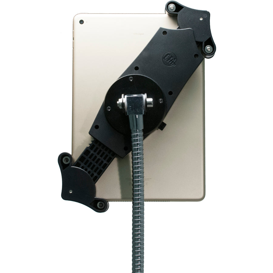 CTA Digital Heavy-Duty Gooseneck Clamp Stand For 7-13In Tablets