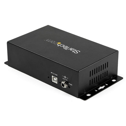 StarTech.com USB to Serial Adapter Hub - 8 Port - Industrial - Wall Mount - Din Rail - COM Port Retention - FTDI USB to RS232