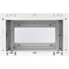 Tripp Lite 6U Wall Mount Rack Enclosure Server Cabinet White w/ Acrylic Glass Door