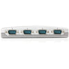 StarTech.com USB to Serial Adapter Hub - 4 Port - Bus Powered - DB9 (9-pin) - USB Serial - FTDI USB to Serial Adapter