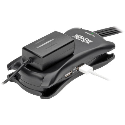 Tripp Lite Notebook Surge Protector USB Charger 3 Outlet 1050 Joule