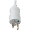 Tripp Lite Safe-IT Power Strip Hospital Medical Antimicrobial 120V 4 Outlet UL1363A 15' Cord Metal