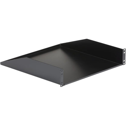 StarTech.com 2U Rack Mount Cantilever Shelf - Heavy Duty Fixed Server Rack Cabinet Shelf - 125lbs / 56kg