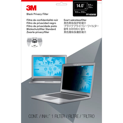 3M&trade; Privacy Filter for 14" Widescreen Laptop