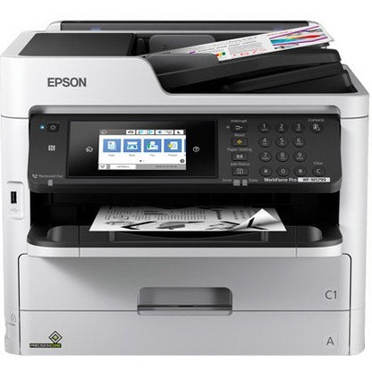 Epson WorkForce Pro WF-M5799 Wireless Inkjet Multifunction Printer - Monochrome