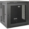 Tripp Lite 12U Wall Mount Rack Enclosure Server Cabinet Swinging Hinged Door Deep