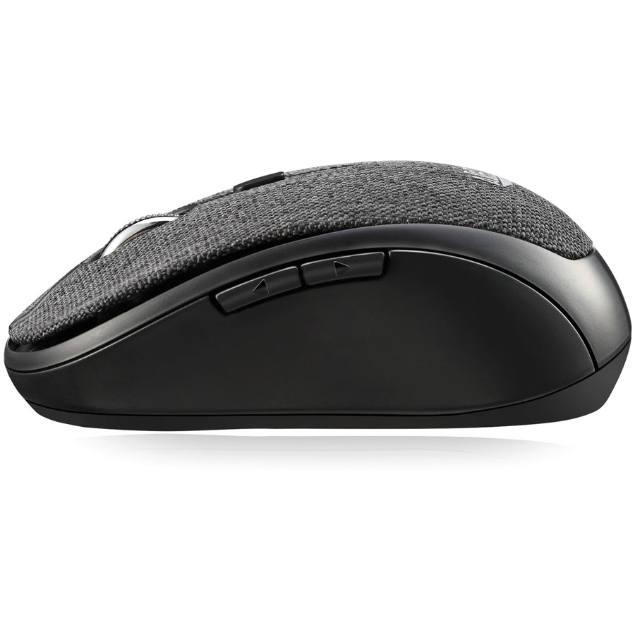 Adesso iMouse S80B - Wireless Fabric Optical Mini Mouse (Black)