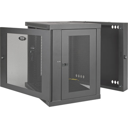 Tripp Lite 12U Wall Mount Rack Enclosure Server Cabinet Hinged Doors/Sides