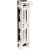 Tripp Lite 12-Port Cat6 Cat5 Patch Panel Wall Mount Vertical 110 RJ45 TAA