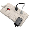 Tripp Lite Surge Protector 120V 5-15R 8 Outlet 8' Cord 1440 Joule