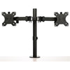 StarTech.com Desk Mount Dual Monitor Arm - Ergonomic VESA Compatible Mount for up to 32 inch Display - Desk Clamp / Grommet - Articulating