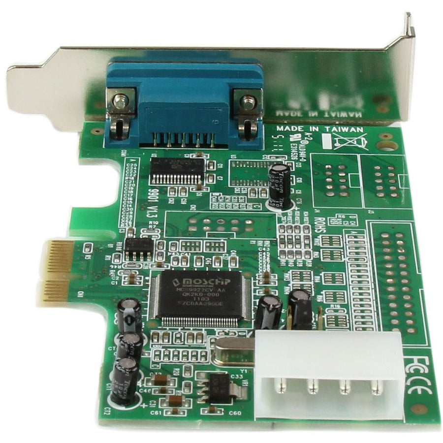 StarTech.com 1 Port Low Profile PCI Express Serial Card - 16550