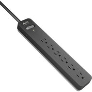 APC by Schneider Electric SurgeArrest PE610 6-Outlet Surge Suppressor/Protector