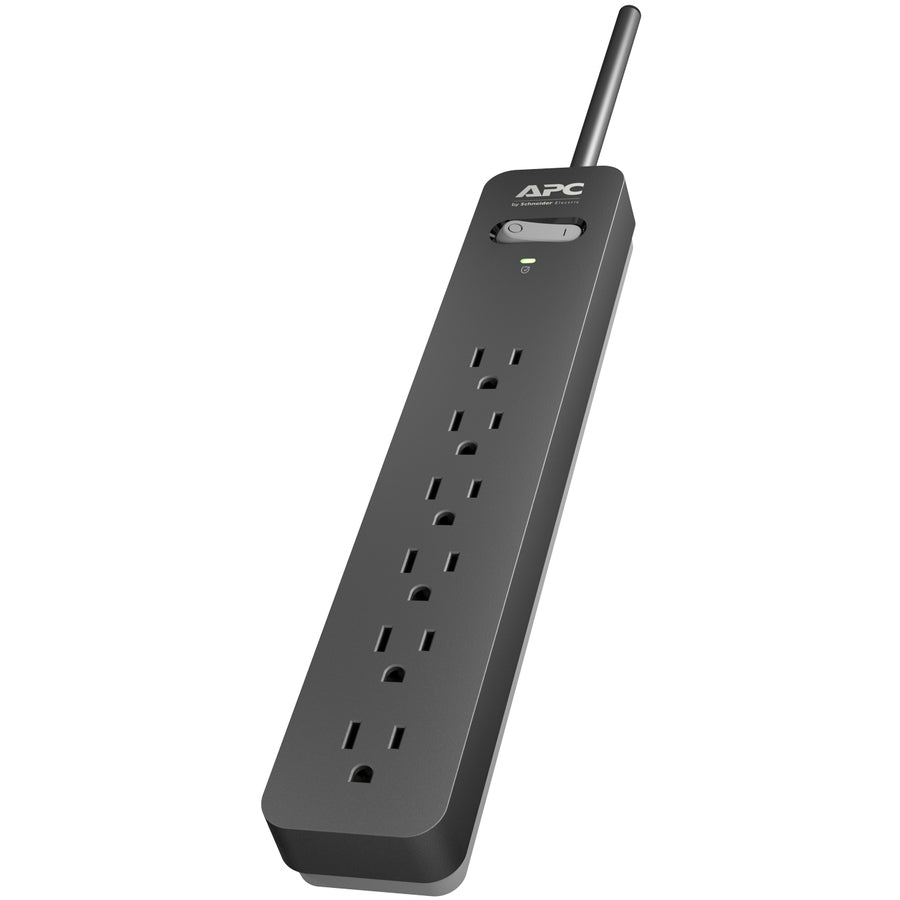 APC by Schneider Electric SurgeArrest PE610 6-Outlet Surge Suppressor/Protector