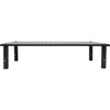 Tripp Lite Monitor Riser Stand Desktop Metal Height Adjustable Black 18x11in