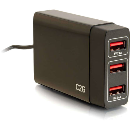 C2G 4-Port USB Car Charger, 5.8A Output