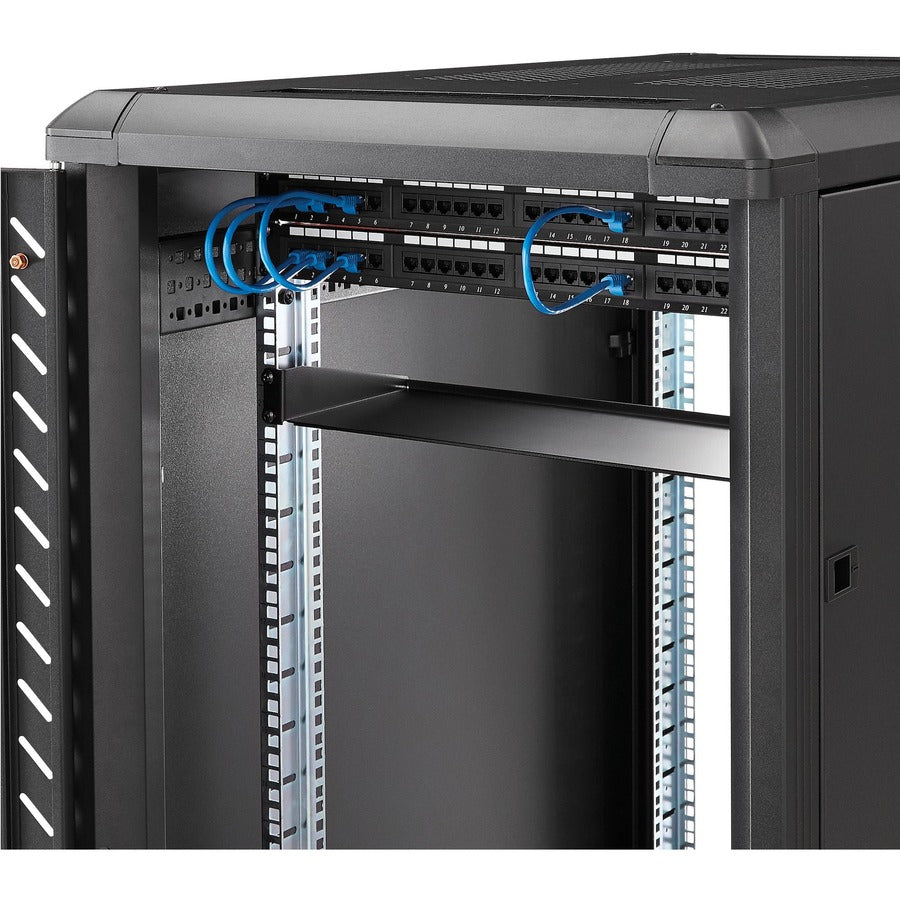 StarTech.com 1U 7in Depth Universal Fixed Rack Mount Shelf - 33lbs / 15kg