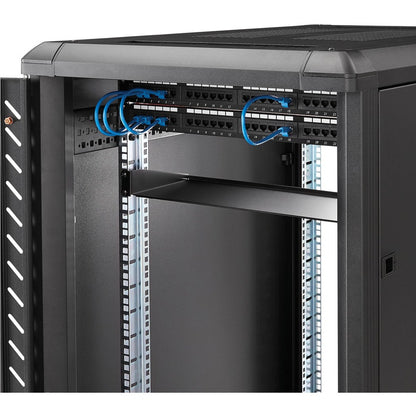 StarTech.com 1U 7in Depth Universal Fixed Rack Mount Shelf - 33lbs / 15kg