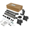 StarTech.com Desk-Mount Dual-Monitor Arm - For up to 27" Monitors - Low Profile Design - Desk-Clamp or Grommet-Hole Mount - Double Monitor Mount