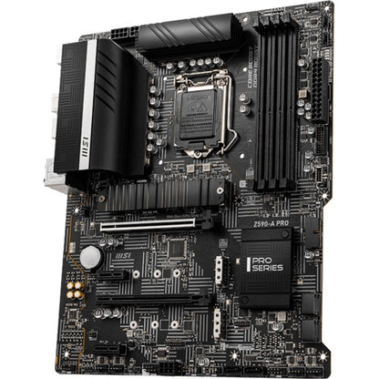 MSI Z590-A PRO Desktop Motherboard - Intel Chipset - Socket LGA-1200 - Intel Optane Memory Ready - ATX