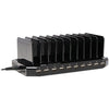 Tripp Lite 10-Port USB Charging Station Hub w Adjustable Storage Tablet / Smartphone / iPad / Iphone 5V 21A 105W
