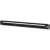 Tripp Lite 24-Port Cat6 Cat5 Patch Panel Rackmount 110 Punch Down RJ45 Ethernet 1URM