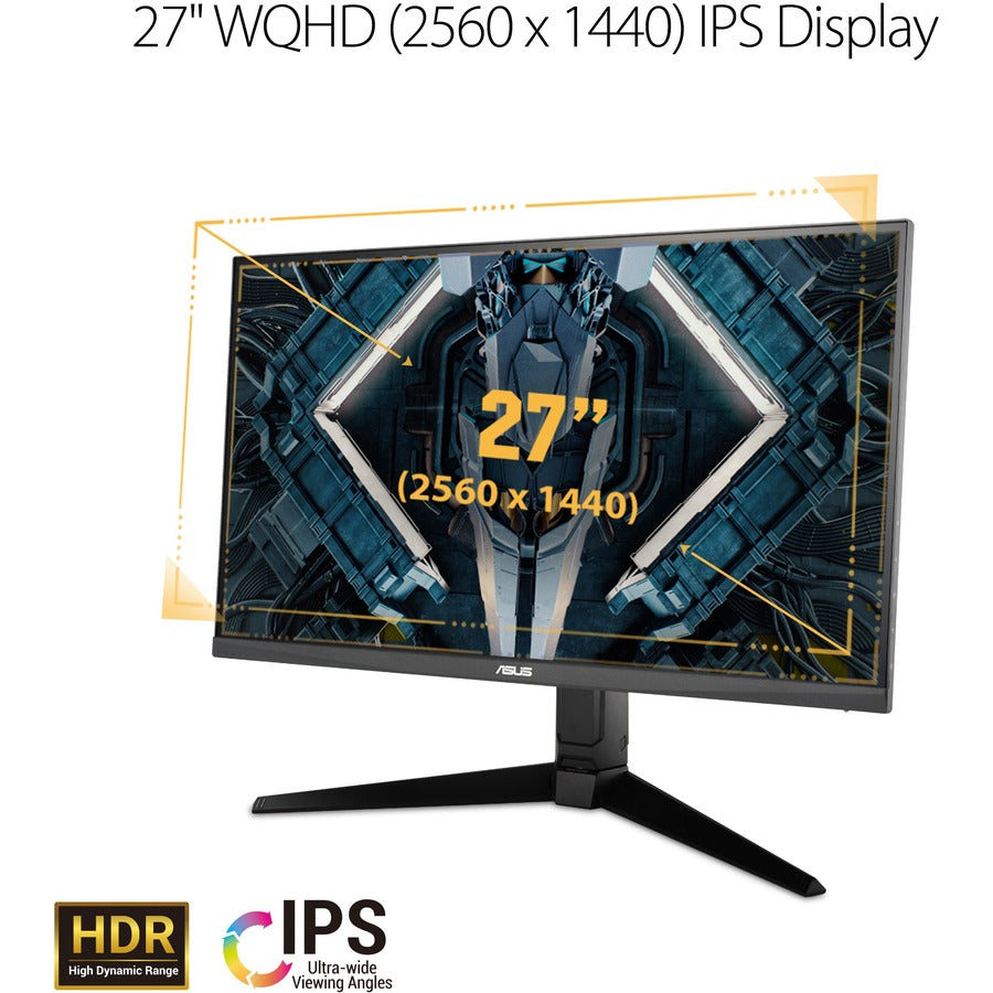 TUF VG27AQL1A 27" WQHD WLED Gaming LCD Monitor - 16:9 - Black
