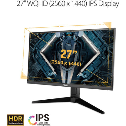 TUF VG27AQL1A 27" WQHD WLED Gaming LCD Monitor - 16:9 - Black