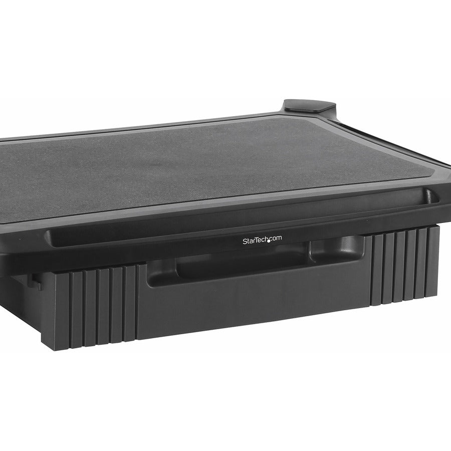 StarTech.com Adjustable Monitor Riser - Large - Drawer - Monitors up to 32"- Adjustable Height - Desk Monitor Stand